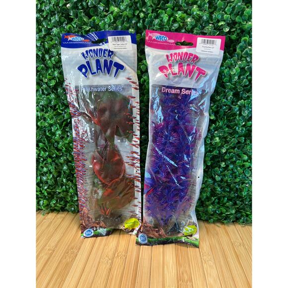 New Bundle WECO Aquarium Plant Freshwater Series & Dream Series 12" Fish Tank - Picture 1 of 10